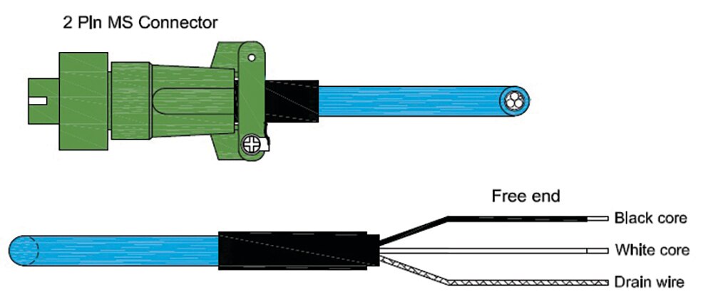 Connector To Fly Endsilicone Cable