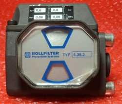 Bollfilter 0550001 TYPE: 4.36.2 Differential Pressure Indicator