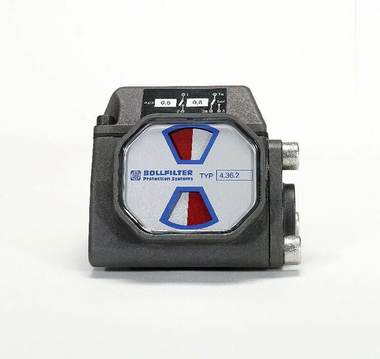 Bollfilter Type 4.36.2 Differential Pressure Indicator