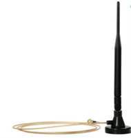 Helmholz 700-889-ANT01 Magnetic Base Antenna, 5dBi, 1.5 m cable, RP-SMA male connector