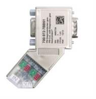 Helmholz 700-972-7BB51 PROFIBUS connector, angled, EasyConnect®, diagnostics LED, with PG, for rigid cable