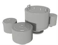 Solberg QB(12)-235P-DN100 Filter Silencers for Blowers